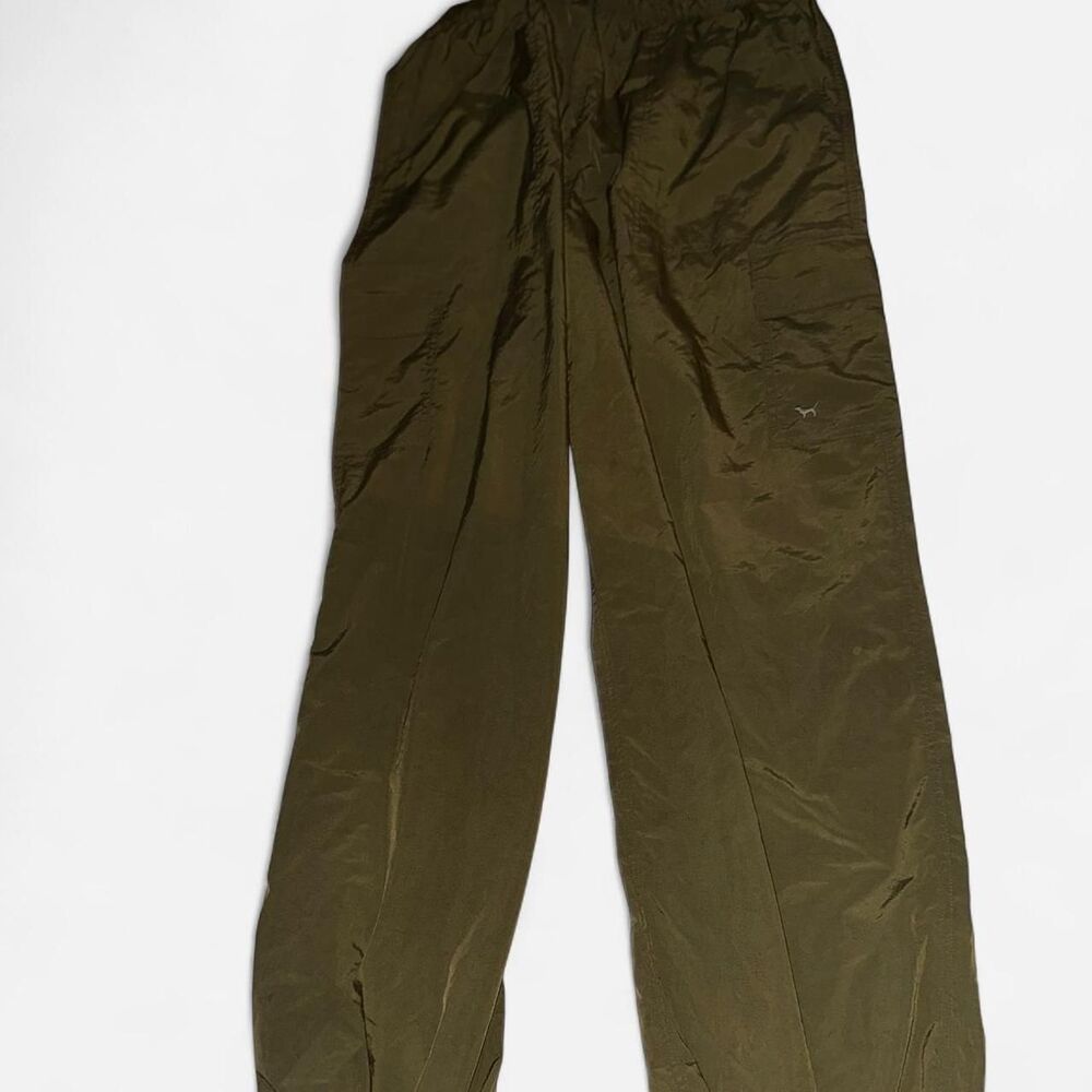 Victoria's Secret Women's Olive Green Joggers Adjustable Ankle - Picture 2 of 9
